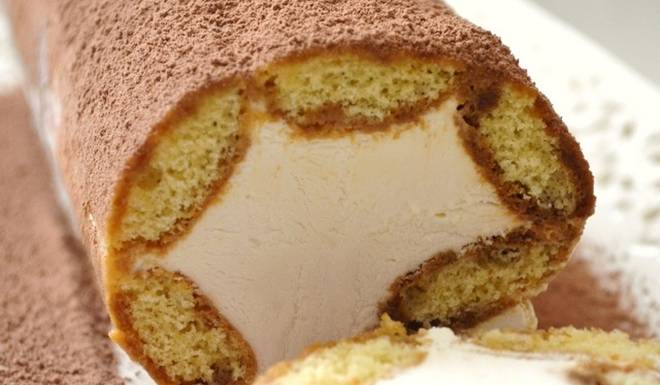 TIRAMISU ROLADA: Brza varijanta, s piškotama