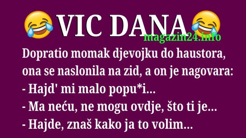 VIC DANA: Dopratio djevojku