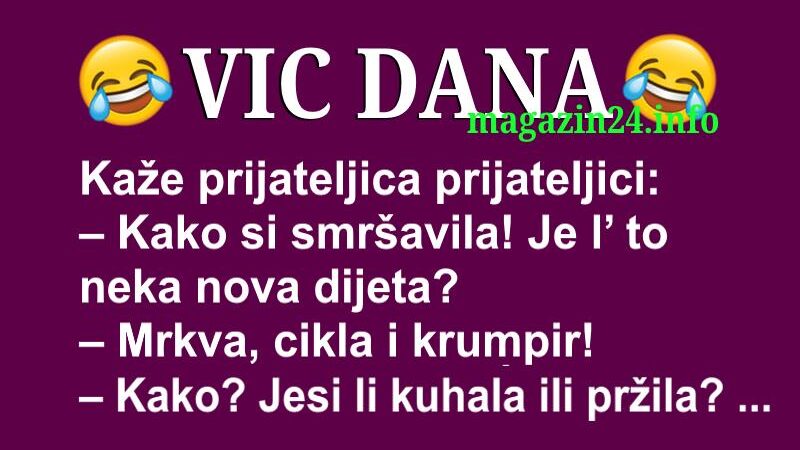 VIC DANA: Formula za mršavljenje