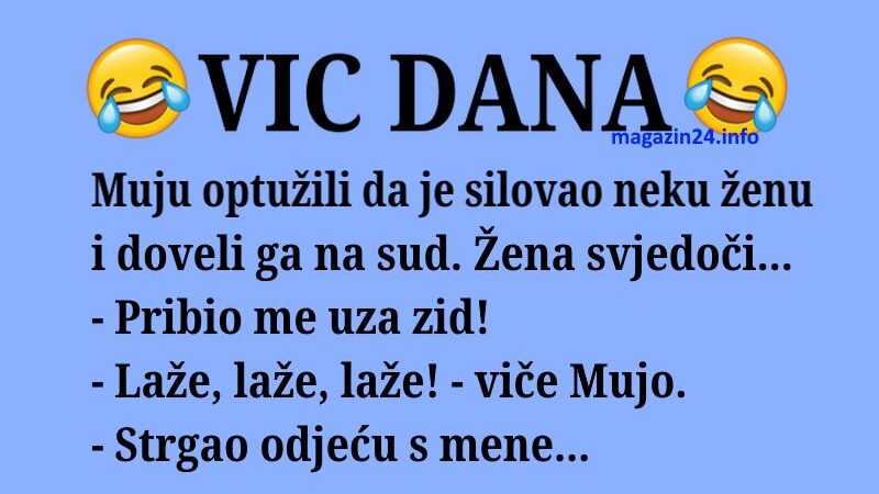 VIC DANA: Muji sude za silovanje