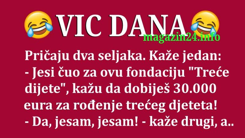 VIC DANA: Natalitet na seoski način