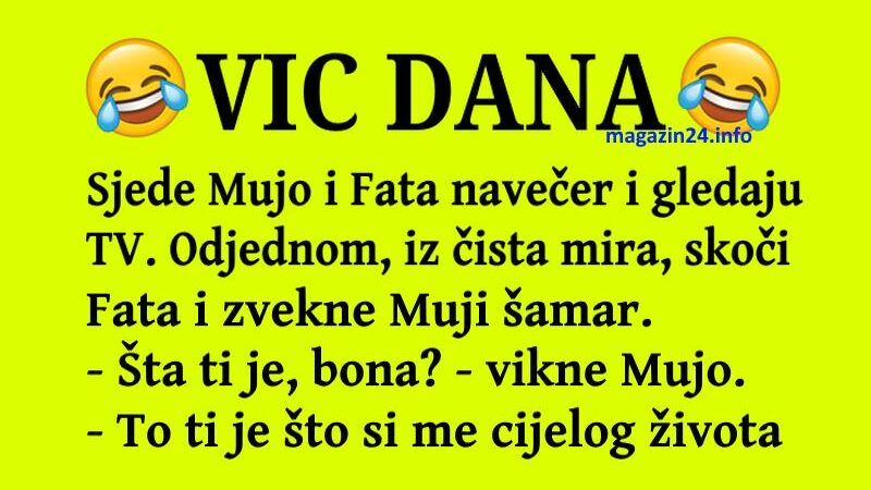 VIC DANA: Šamar iz čista mira…